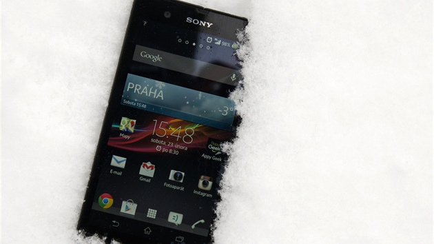 Sony Xperia Z ve snhu