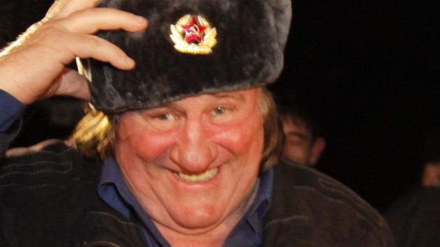 Grard Depardieu je oficln obanem Rusk federace. (23. nora 2013)