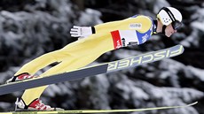 �eský sdru�ená� Miroslav Dvo�ák v závod� mistrovství sv�ta v italském Val di