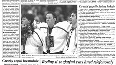 MF DNES bhem olympiády v Naganu (23. února 1998) 