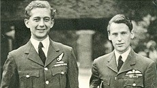 Bransome Burbridge (vpravo) bhem druhé svtové války se svým kolegou a