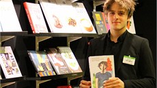 Martin koda se svou ocennou prvotinou na sobotním Paris Cookbook Fair 