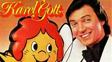 Obálka singlu Karla Gotta s titulní písní seriálu V�elka Mája