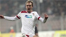 Plze�ský zálo�ník Daniel Kolá� u� ví, �e mí� nestihne.