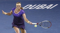 Petra Kvitová na turnaji v Dubaji