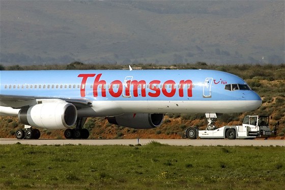 Letadlo britské spolenosti Thomson Airways (ilustraní snímek)