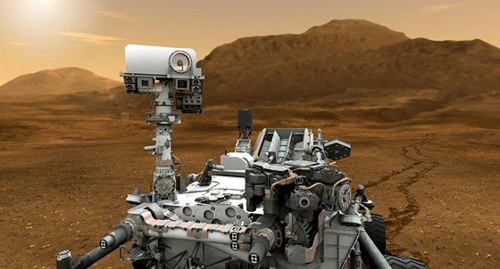 Sonda Curiosity na Marsu