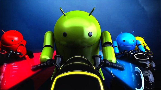 Rychlé tempo opera�ního systému Android