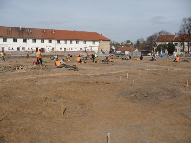 Archeologové pracují v Dolních Beanech.