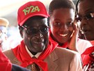Narozeninová oslava zimbabwského prezidenta Roberta Mugabeho (4. bezna 2013)