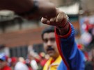 Venezuelský viceprezident Nicolas Maduro truchlí za Huga Cháveze (6. bezna...