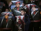 Za Huga Cháveze se truchlilo i v Palestin (6. bezna 2013)