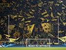 Fanouci Dortmundu pi utkání s acharem Donck.