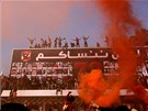 Fanouci fotbalového klubu Al Ahlí vyli po potvrzení trest smrti do ulic...