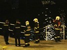 Záchranná akce po dopravní nehod na Mánesov mostu (5. bezna 2013)