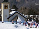 Diváci se bhem tafety na mistrovství svta v klasickém lyování stíhali