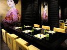 Japonská restaurace Izakaya, soukromý salonek
