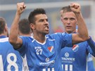HVZDA ZÁPASU. Milan Baro nastílel proti Hradci Králové hattrick.