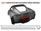 Chevrolet Corvette Stingray pouívá k zavírání vtrací klapky v zavazadlovém...