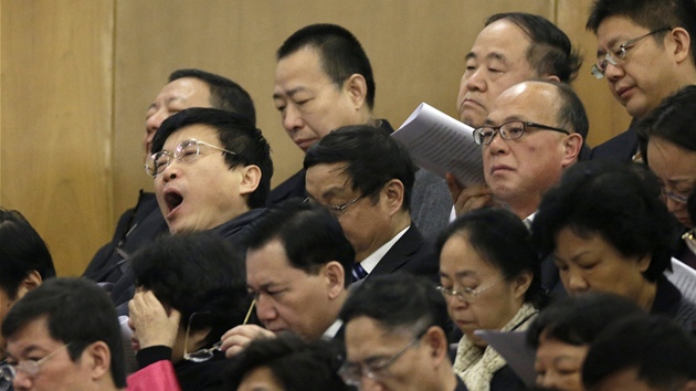 Zasedání Všečínského shromáždění lidových zástupců, čili čínského parlamentu (5. března 2013)