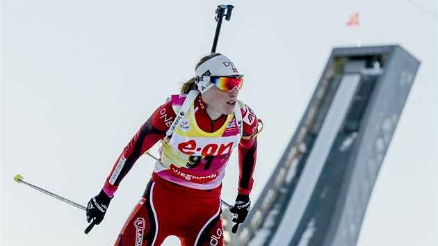 Norská biatlonistka Tora Bergerová míí za triumfem v Oslu.