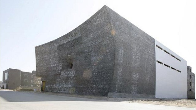 Galerie Czech China Contemporary (CCC) v Pekingu. Autorem je architekt Zdenk Frnek.