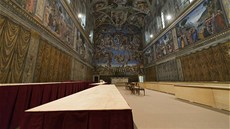 Sixtinská kaple ve Vatikánu