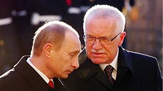 Prezidenti Putin a Klaus na Hrad� (2006)