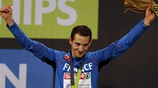 ZLATÁ NÁPLAST. Francouzský tyka Renaud Lavillenie sice piel o rekordní