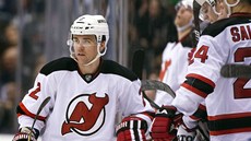 Marek �idlický dal dva góly New Jersey v zápase na led� Toronta.