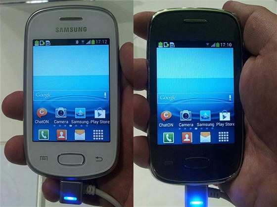 Samsung Galaxy Star (vlevo) a Galaxy Pocket Neo