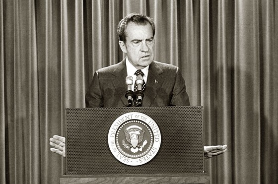 Bývalý americký prezident Richard Nixon