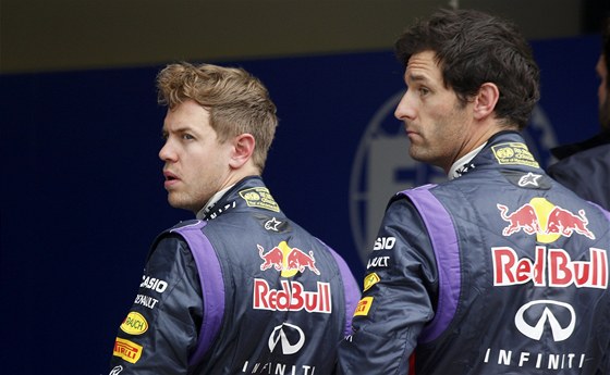RIVALOVÉ. Antipatie Sebastiana Vettela a Marka Webbera se znovu naplno rozhoely po víkendové Velké cen Malajsie.