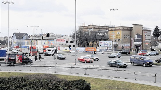 Kiovatka u Hodolanského divadla, která patí k nejrunjím v Olomouci.