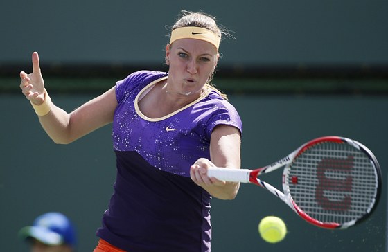 Petra Kvitová na turnaji v Indian Wells