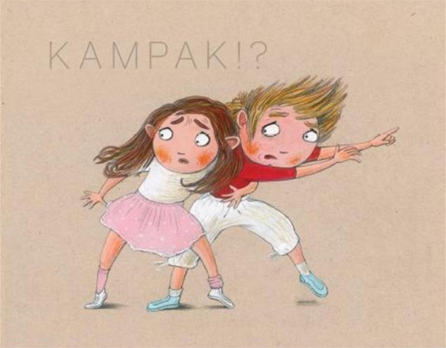 Ilustrace Galiny Miklínové z knihy Evy Papou�kové Kosprd a Telecí