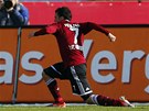 JO! Markus Feulner z Norimberku slaví gól v zápase proti Schalke 04.