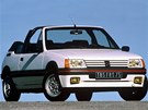 Karoserii kabrioletu Peugeot 205 navrhl Pininfarina.