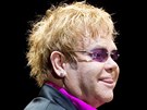 Zpvák Elton John vystoupil 10. ervna 2010 v praské O2 aren.