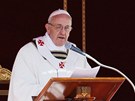 Pape Frantiek pi inauguraní mi na Svatopetrském námstí ve Vatikánu. (19.