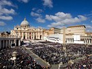 Inaugurace papee Frantika ve Vatikánu (19. bezna 2013)