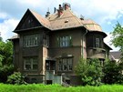 Grossmannova vila u� je chr�n�nou pam�tkou. 