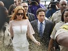 Lindsay Lohanová pila k soudu s velkým zpodním.