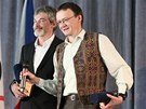 VYZNAMENANÍ. Horolezci Antonín Blík a Vít Auermuller pevzali cenu fair play
