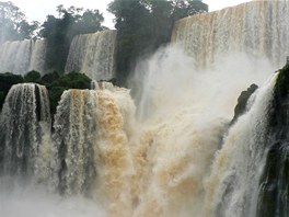 Vodopdy Iguaz z argentinsk strany