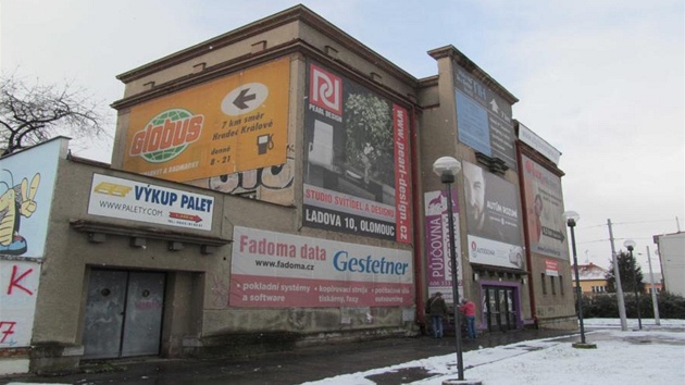 Podoba Hodolanskho divadla v Olomouci ped zatkem pestavby na kasino s hotelem