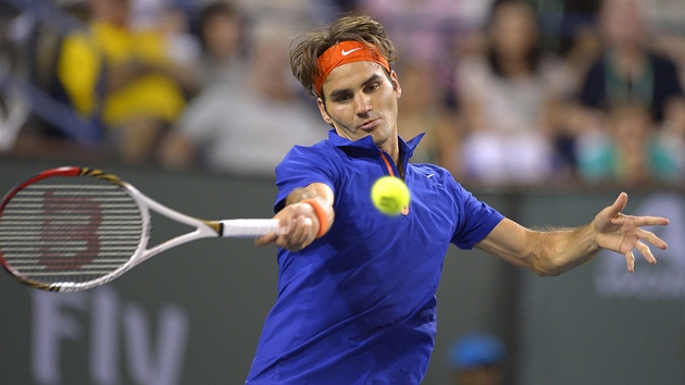 Roger Federer na turnaji v Indian Wells