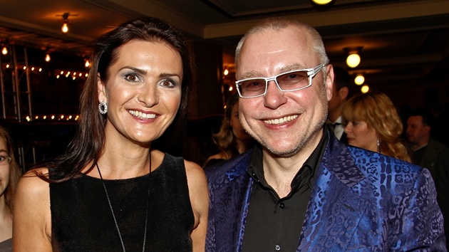 Michaela Malov a Zdenk Bakala (2012)