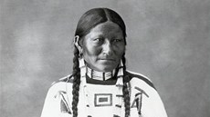 Indiánská squaw z kmene Sioux