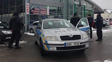 Pra�ská policie v pond�lí uzav�ela dva autosalony dealera NH Car. Získávala zde